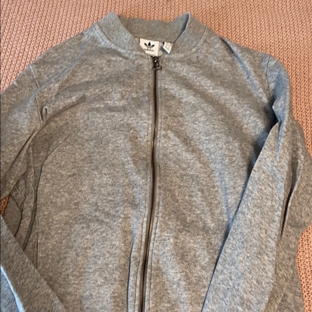light Gray Adidas jacket